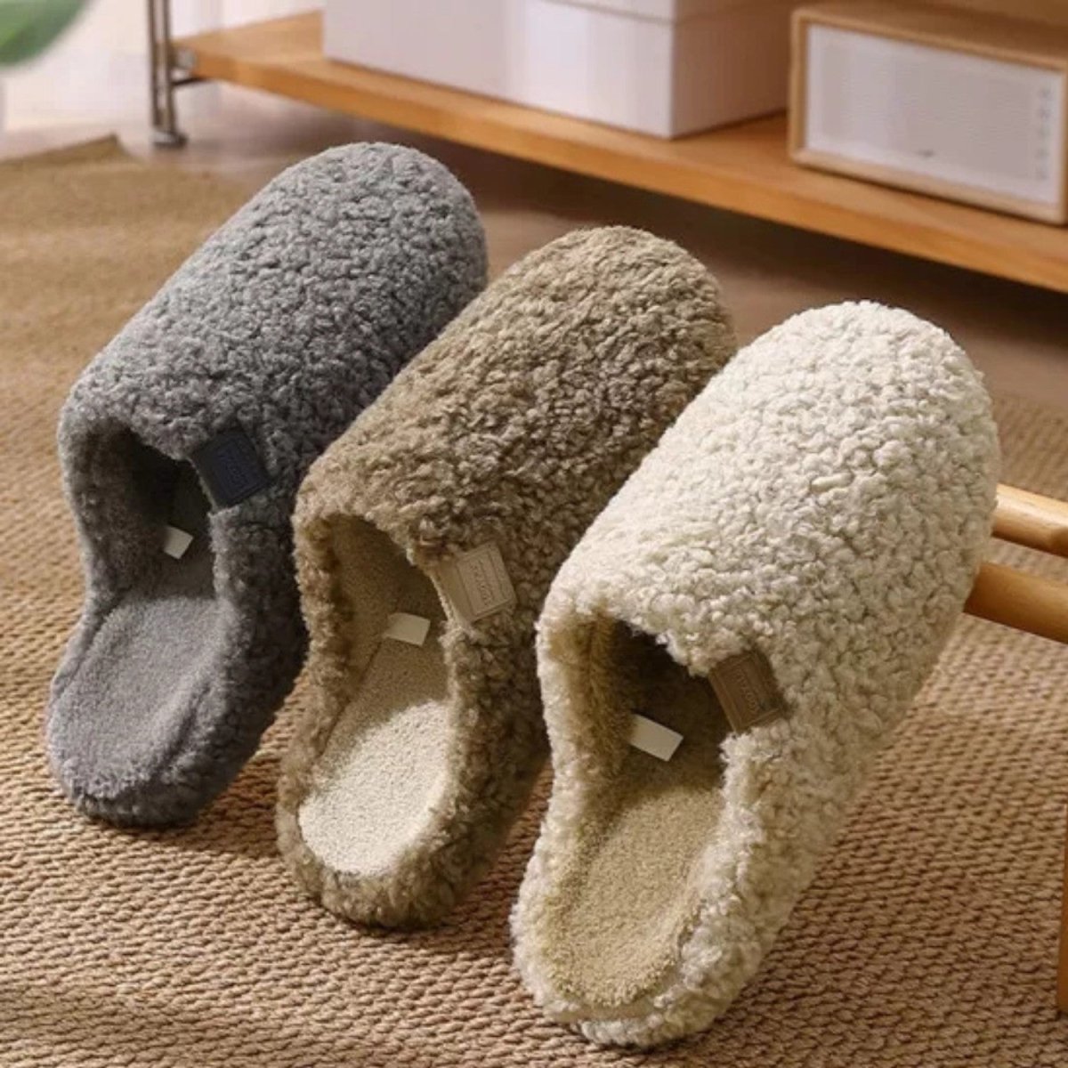 PlushLuxe Cozy Winter Slippers - Slippers - Wild Eye Vision