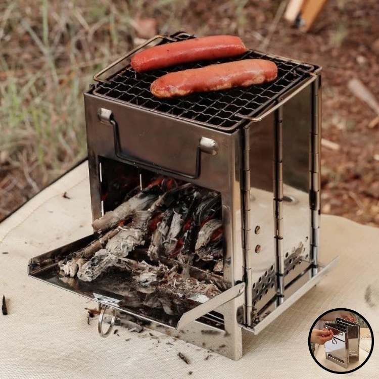 Portable Camping Fire Stove - Camping Fire Stove - Wild Eye Vision