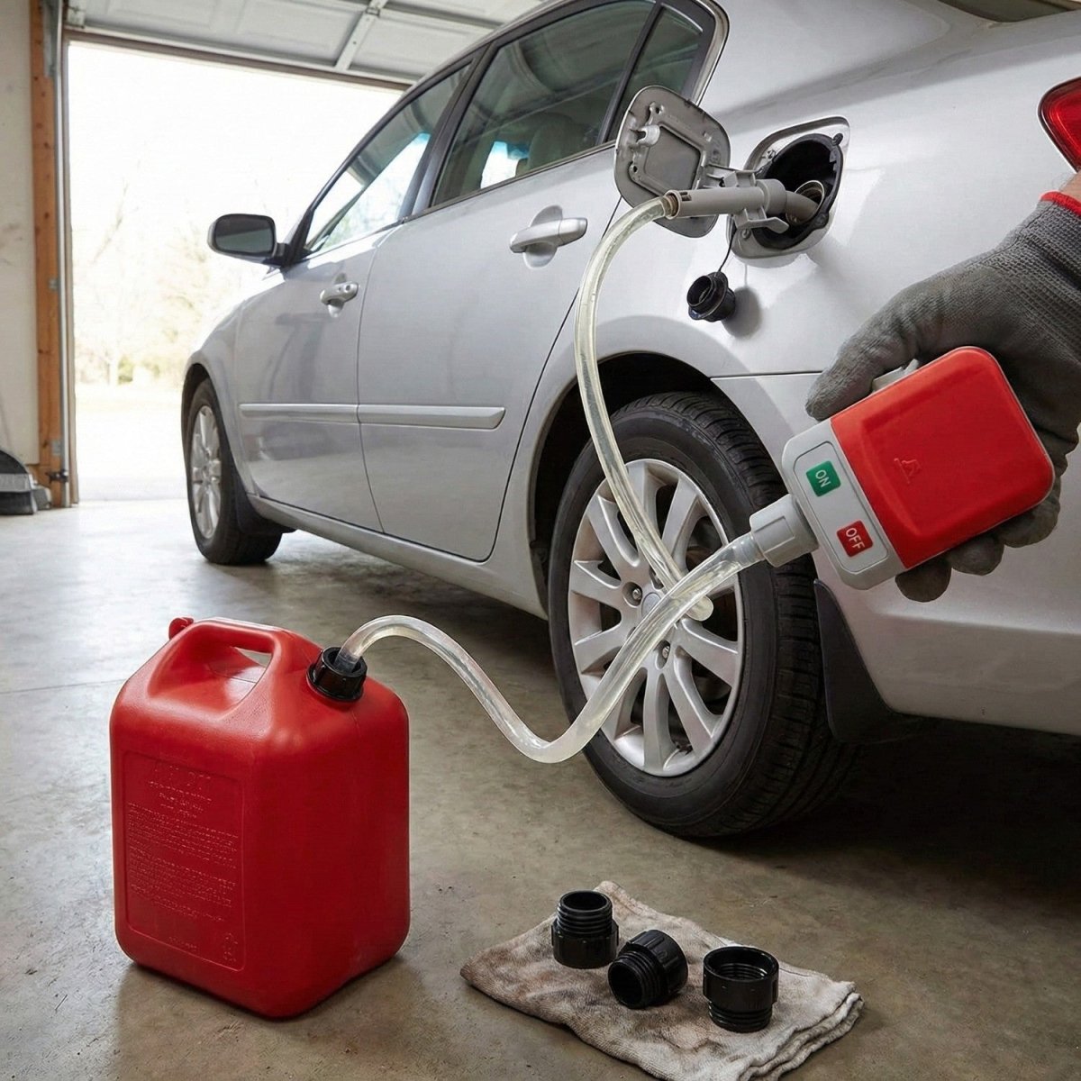 Portable Electric Fuel Transfer Pump - Fuel Pump - Wild Eye Vision