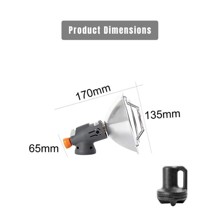 Portable Gas Camping Heater - Camping Heater - Wild Eye Vision