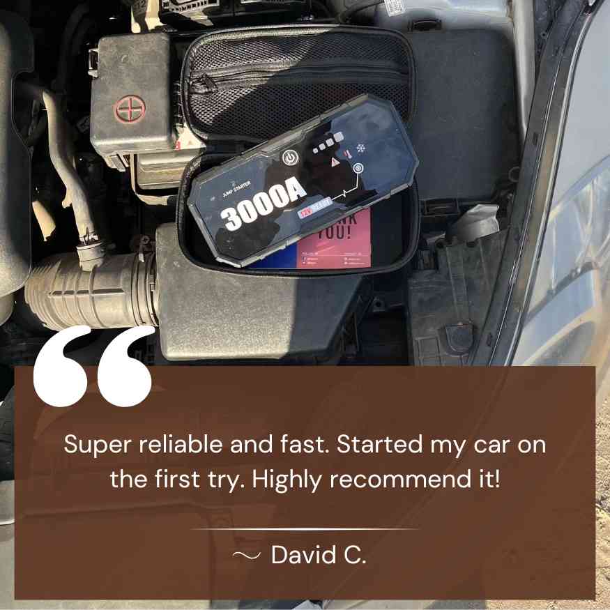 PowerPro Portable Jump Starter & Power Bank - Jump Starter - Wild Eye Vision