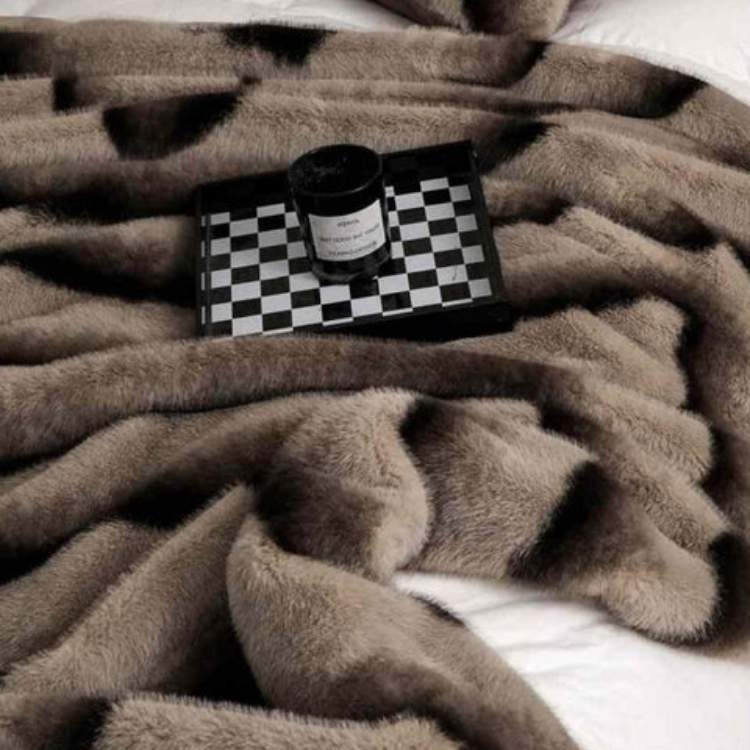 Premium Faux Rabbit Fur Throw Blanket - Throw Blanket - Wild Eye Vision