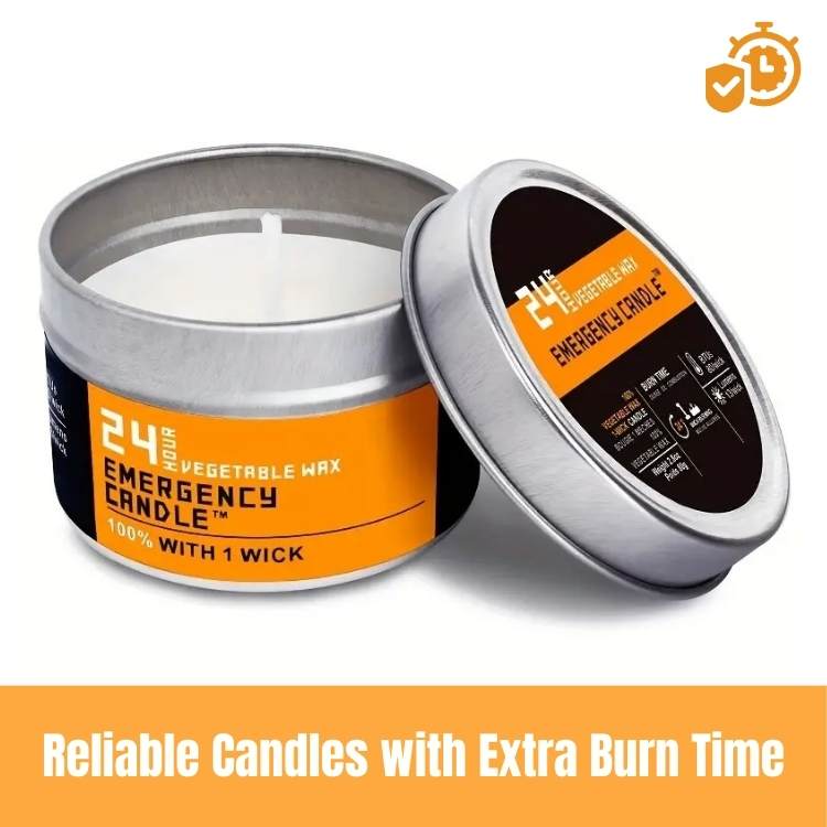 PureFlame Odorless Emergency Candles - Wild Eye Vision