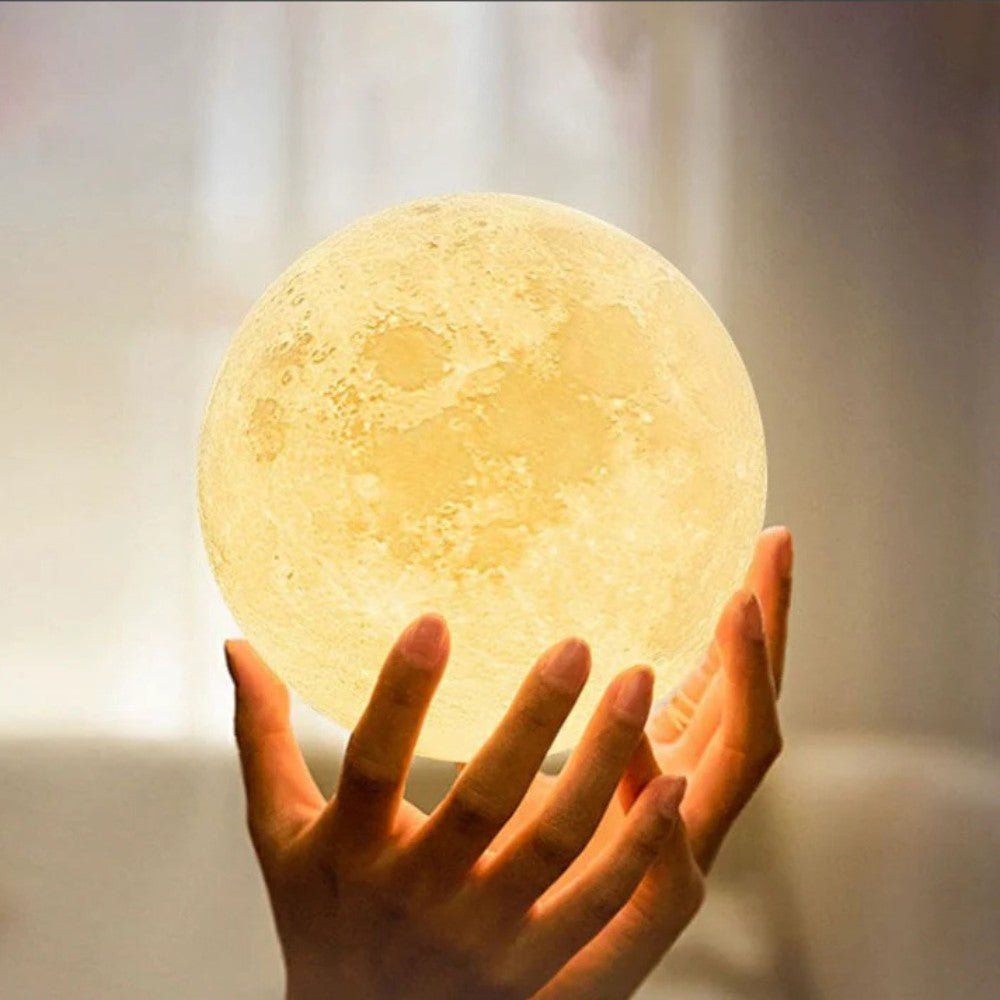 Radiant Moon Glow Table Lamp - Moon Lamp - Wild Eye Vision