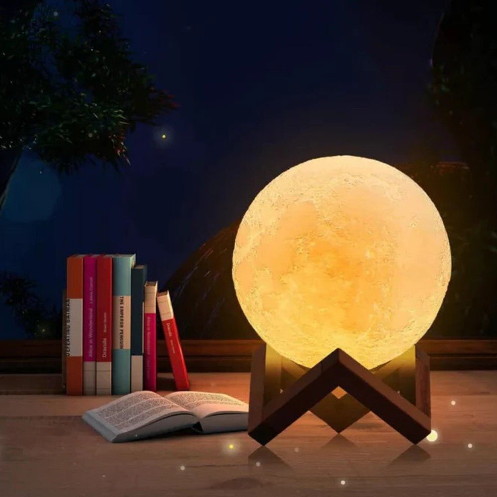 Radiant Moon Glow Table Lamp - Moon Lamp - Wild Eye Vision