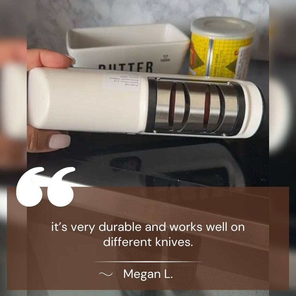 Rechargeable Knife Sharpener - Knife Sharpener - Wild Eye Vision