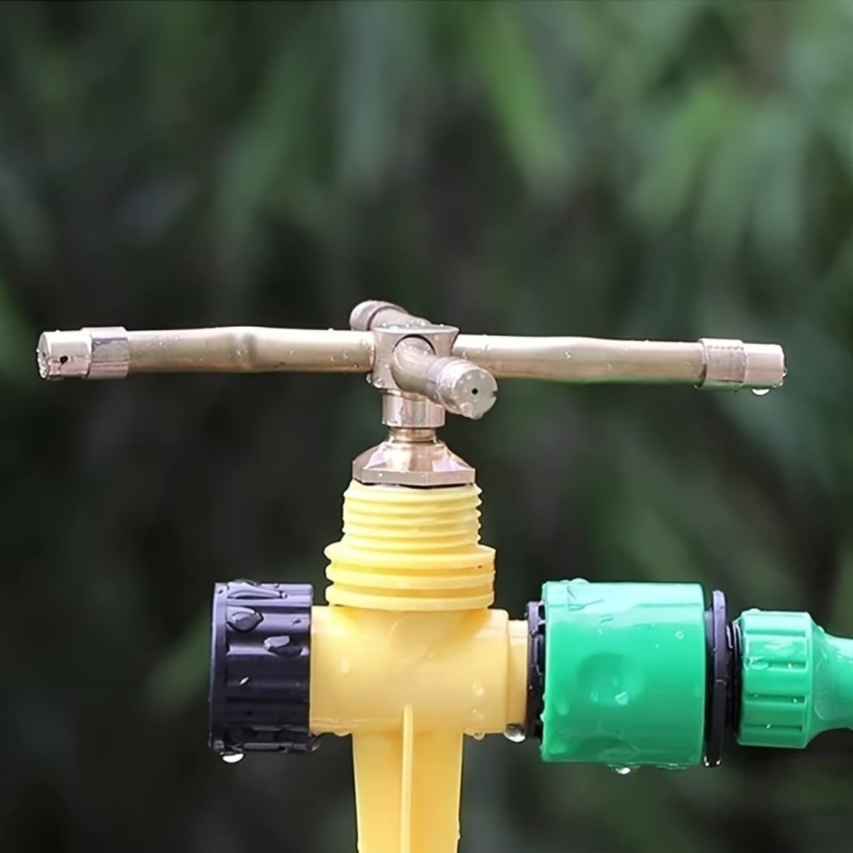 Rotating Brass Garden Water Sprayer - Garden Sprayer - Wild Eye Vision
