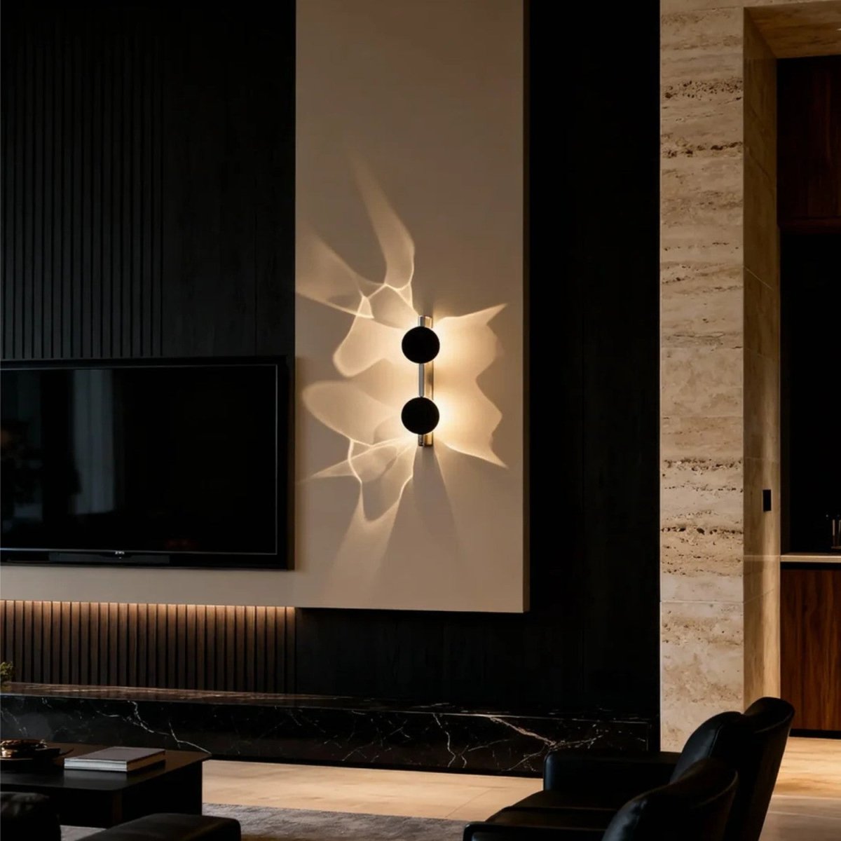 Sculptural Halo Glow Wall Light - Wall Light - Wild Eye Vision
