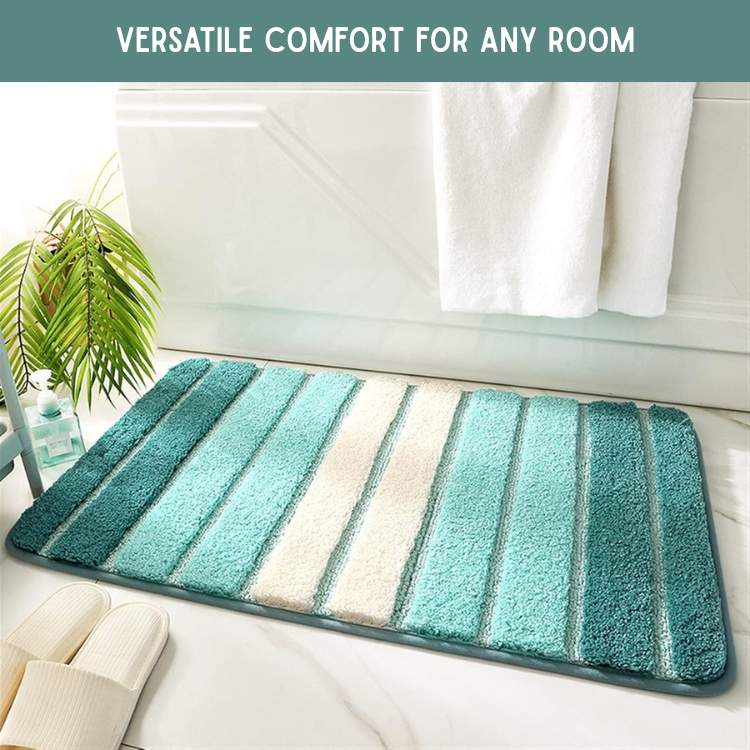 SereneStep Classic Striped Bath Mat - Bath Mat - Wild Eye Vision