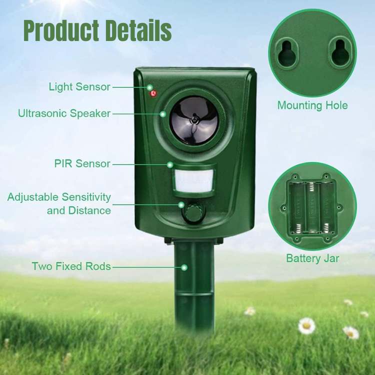 Smart Ultrasonic Cat Repeller - Cat Repeller - Wild Eye Vision