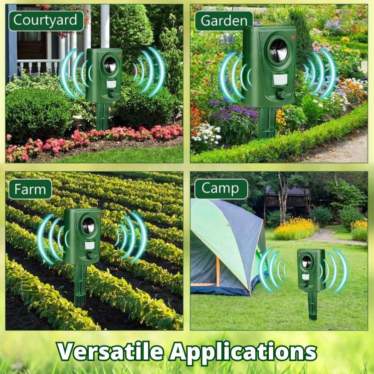 Smart Ultrasonic Cat Repeller - Cat Repeller - Wild Eye Vision