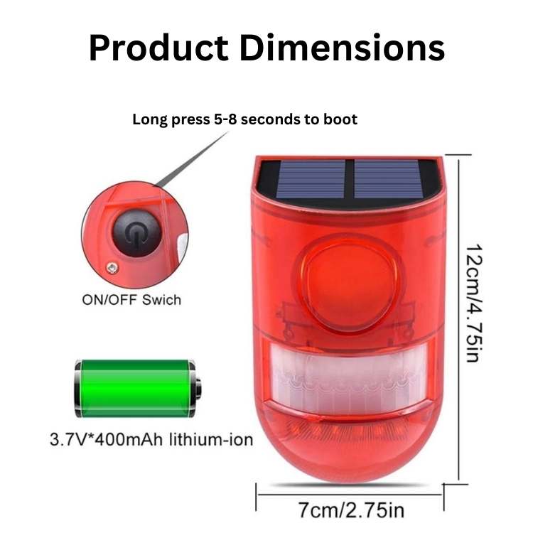 SmartGuard Intelligent Solar Alarm - Wild Eye Vision