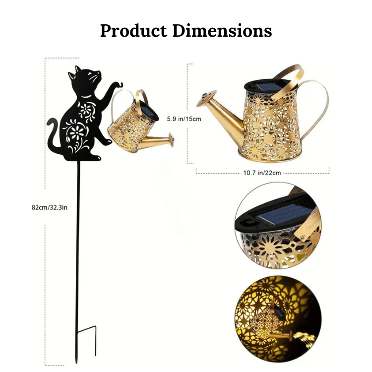 Solar Watering Pot Garden Light - Garden Light - Wild Eye Vision