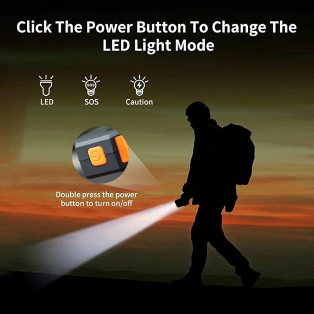 SolMate – 20,000mAh Solar Power Bank with Dual USB & LED Light - Solar Power Bank - Wild Eye Vision