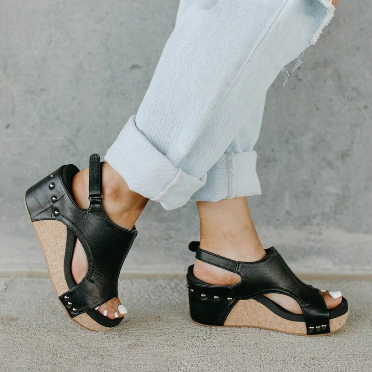 Stylish Orthopedic Wedge Sandals - Sandals - Wild Eye Vision