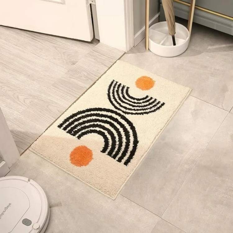 Sunrise Bloom Non - Slip Bath Rug - Bath Rug - Wild Eye Vision