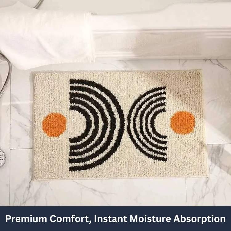 Sunrise Bloom Non - Slip Bath Rug - Bath Rug - Wild Eye Vision