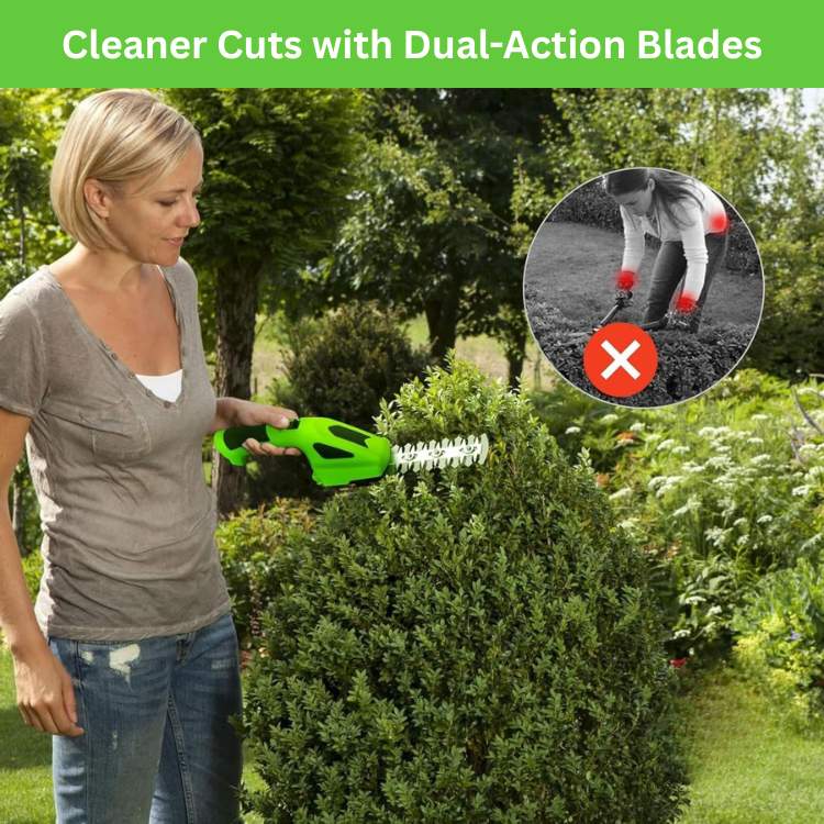 SwiftCut 2 - in - 1 Hedge Trimmer - Hedge Trimmer - Wild Eye Vision