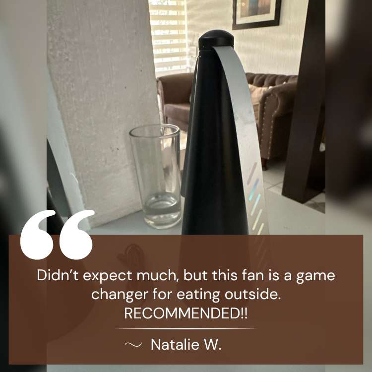 Tabletop Fly Away Fan - Table Fan - Wild Eye Vision