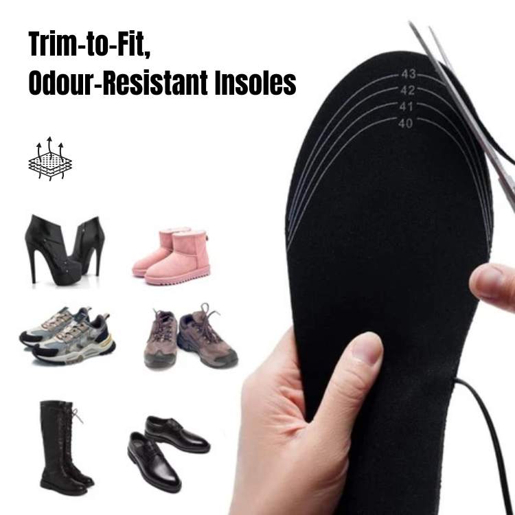 ThermoStep Rechargeable Heated Insoles - Heated Insoles - Wild Eye Vision
