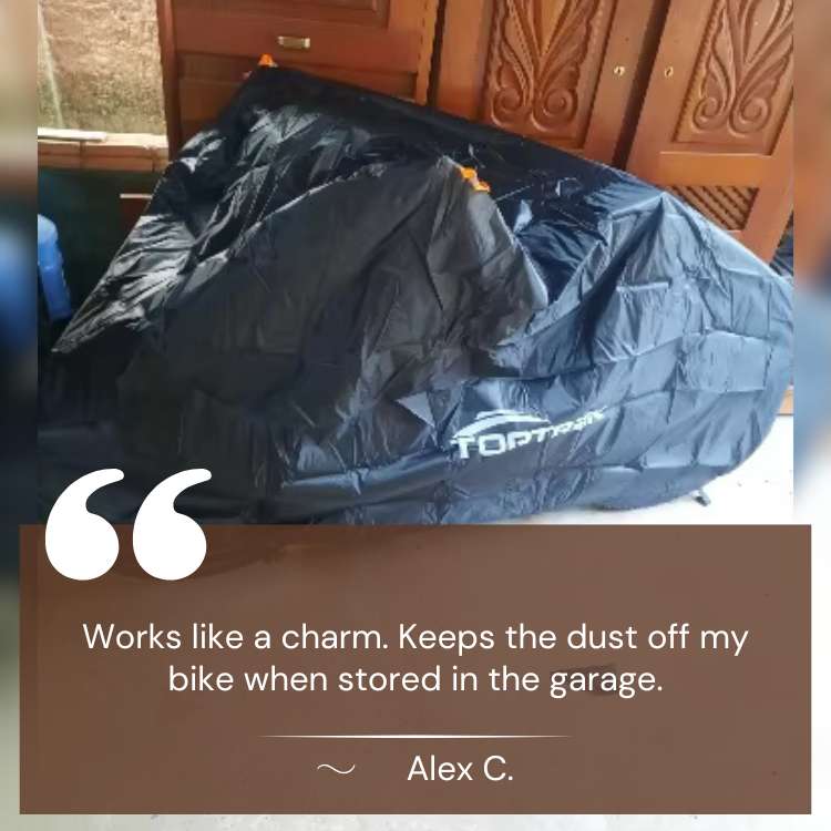 Toptrek Waterproof Bike Cover - Bike Cover - Wild Eye Vision