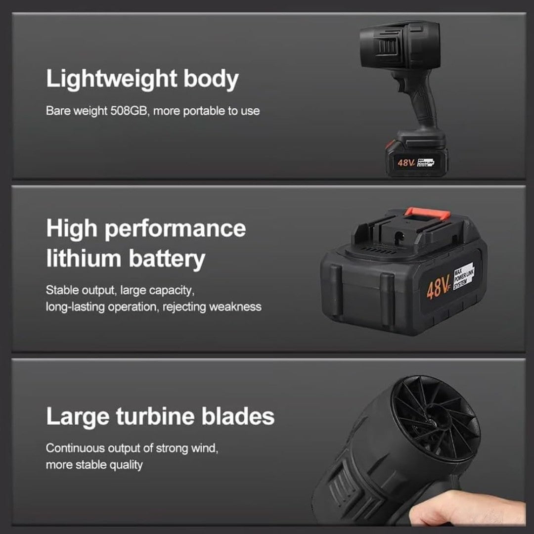 TornadoMax – High - Power Outdoor Blower for Fast & Easy Cleanups - Wild Eye Vision