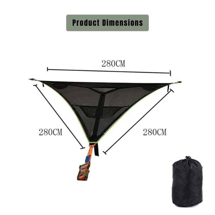 Triangle Mesh Camping Hammock - Camping Hammock - Wild Eye Vision