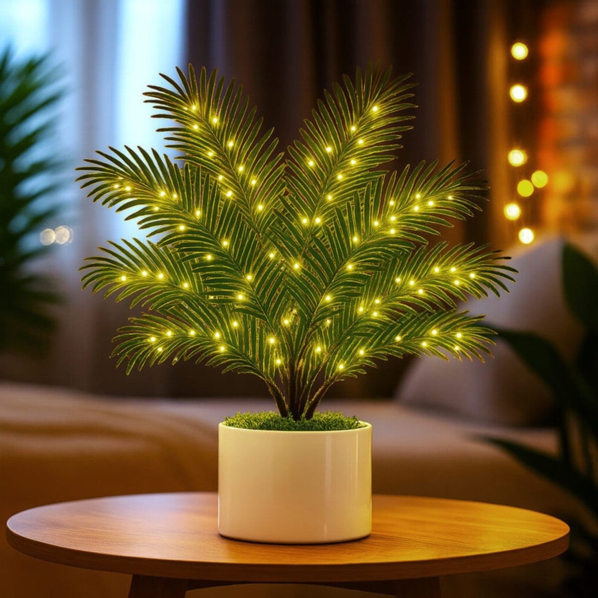 Tropical Palm Light Table Lamp - Table Lamp - Wild Eye Vision