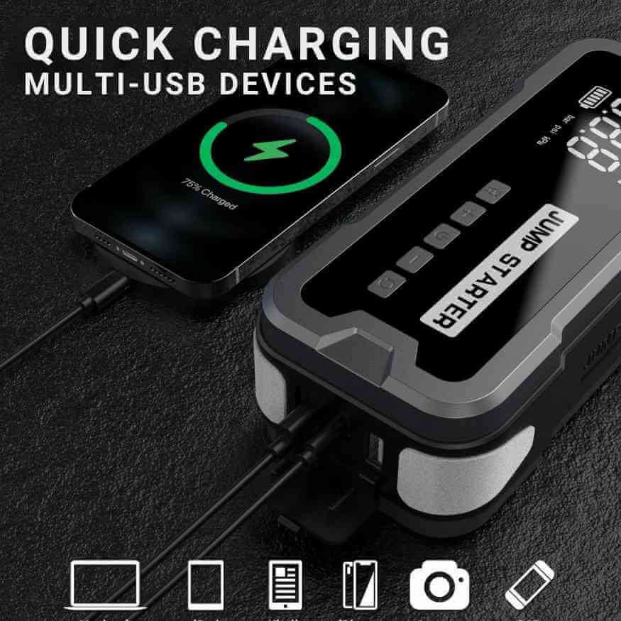 Ultimate Multi - Function Jump Starter - Jump Starter - Wild Eye Vision