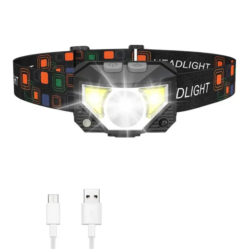 Ultra - Bright Motion - Sensor Headlamp - 2 Pack - Ultra - Bright Headlamp - Wild Eye Vision