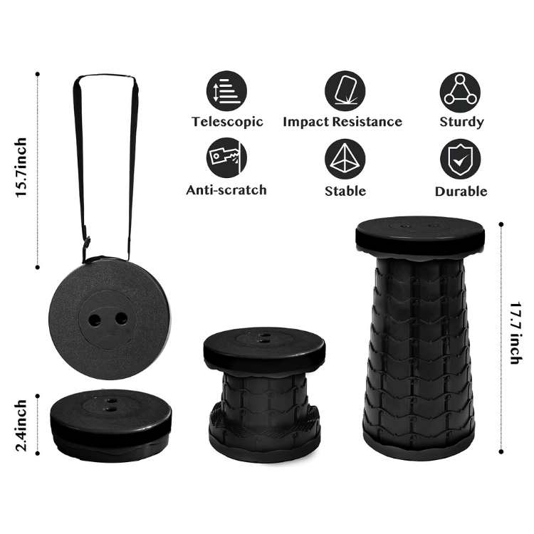 UltraCompact Foldable Stool - Foldable Stool - Wild Eye Vision