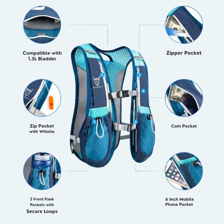UltraTrail Hydration Running Vest - Running Vest - Wild Eye Vision