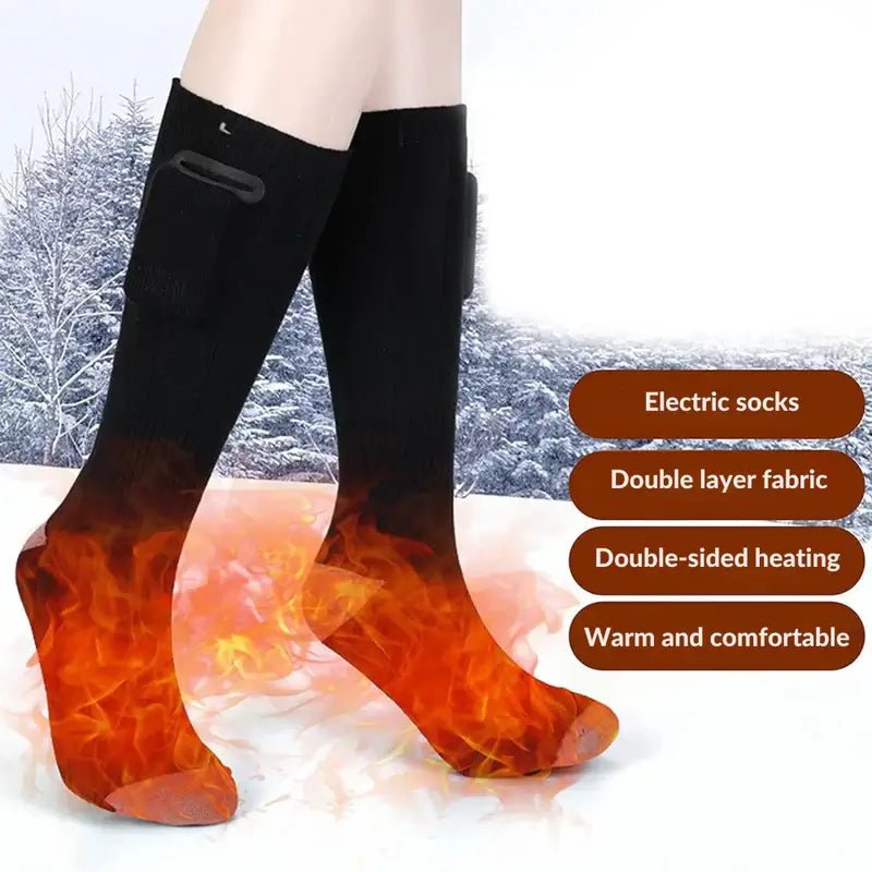 Unisex Rechargeable Heated Socks - Heated Socks - Wild Eye Vision