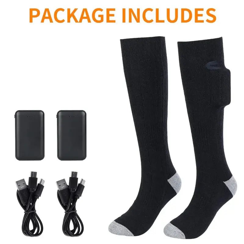 Unisex Rechargeable Heated Socks - Heated Socks - Wild Eye Vision