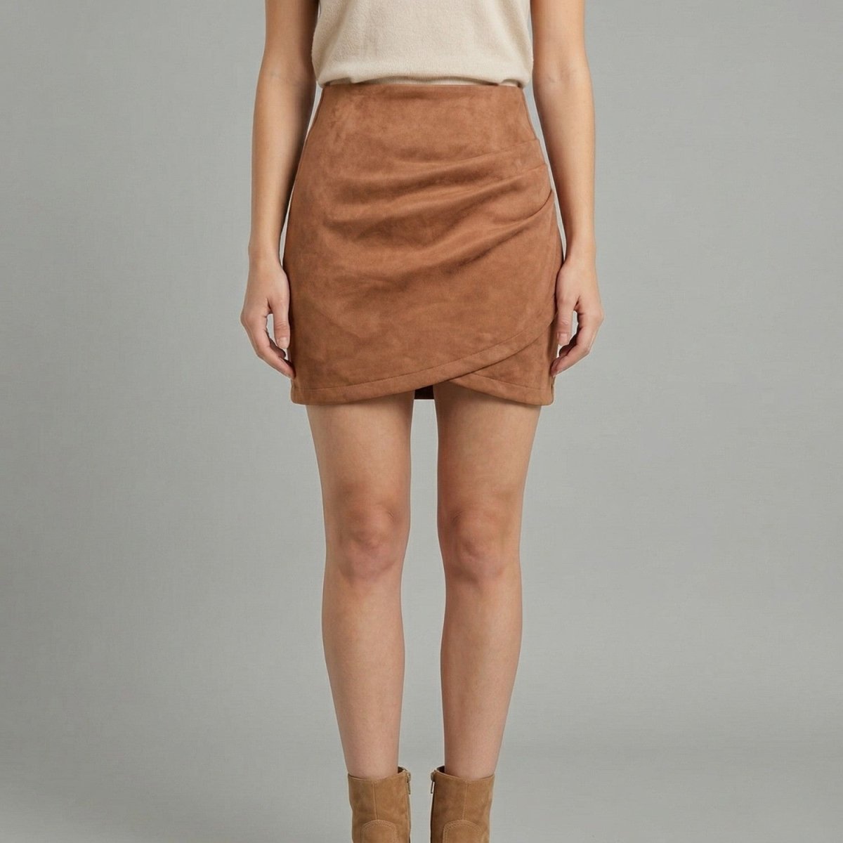 Velvet Wrap Mini Skirt - Skirt - Wild Eye Vision