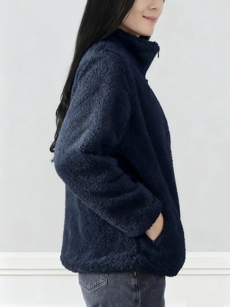 Women’s Light Fleece Winter Jacket - Women's Winter Jacket - Wild Eye Vision