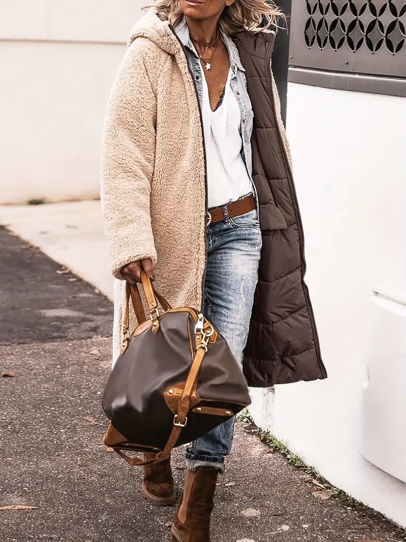 Women’s Long Fleece - Lined Coat - Women's Coat - Wild Eye Vision