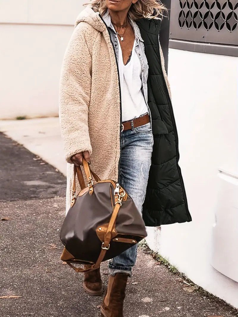 Women’s Long Fleece - Lined Coat - Women's Coat - Wild Eye Vision