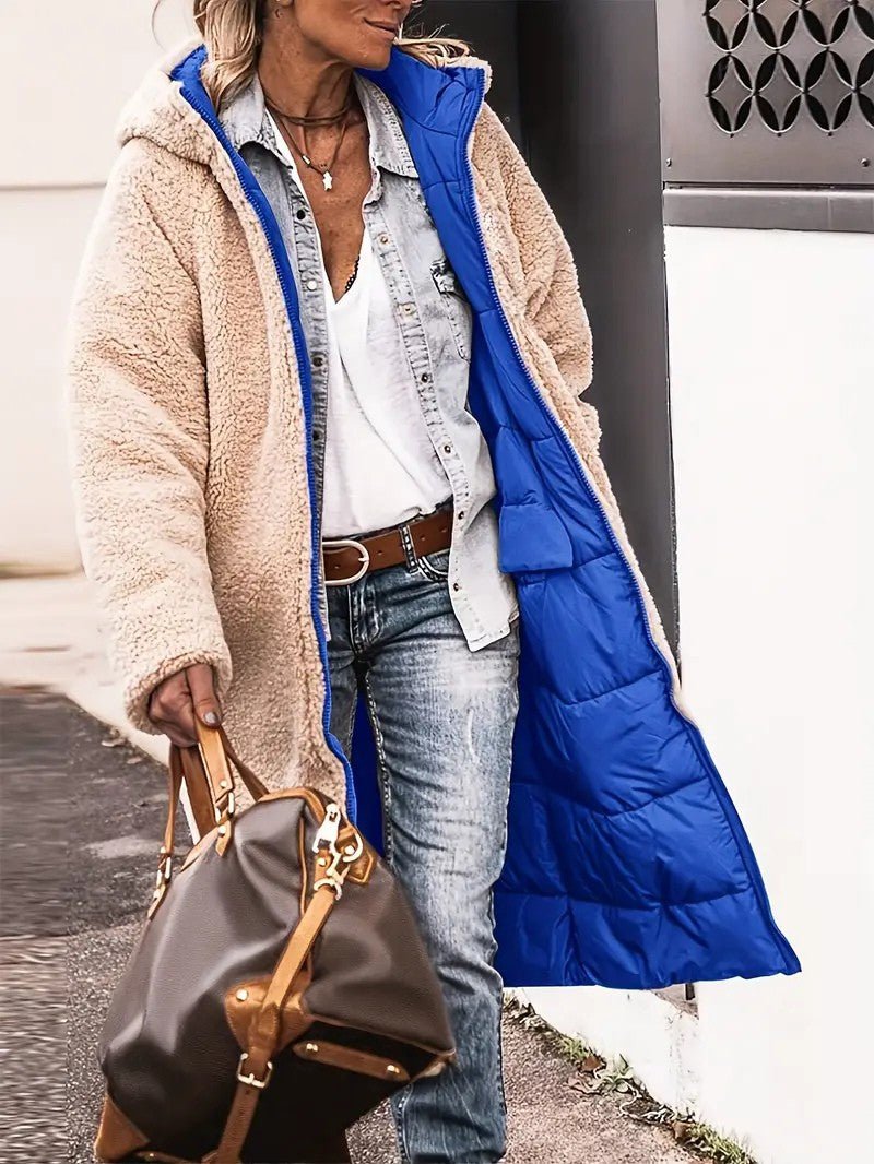 Women’s Long Fleece - Lined Coat - Women's Coat - Wild Eye Vision