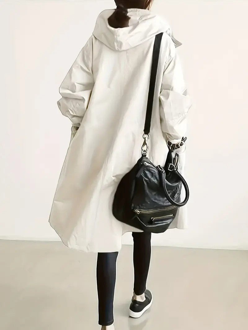 Women's Long Hooded Coat - Women's Coat - Wild Eye Vision