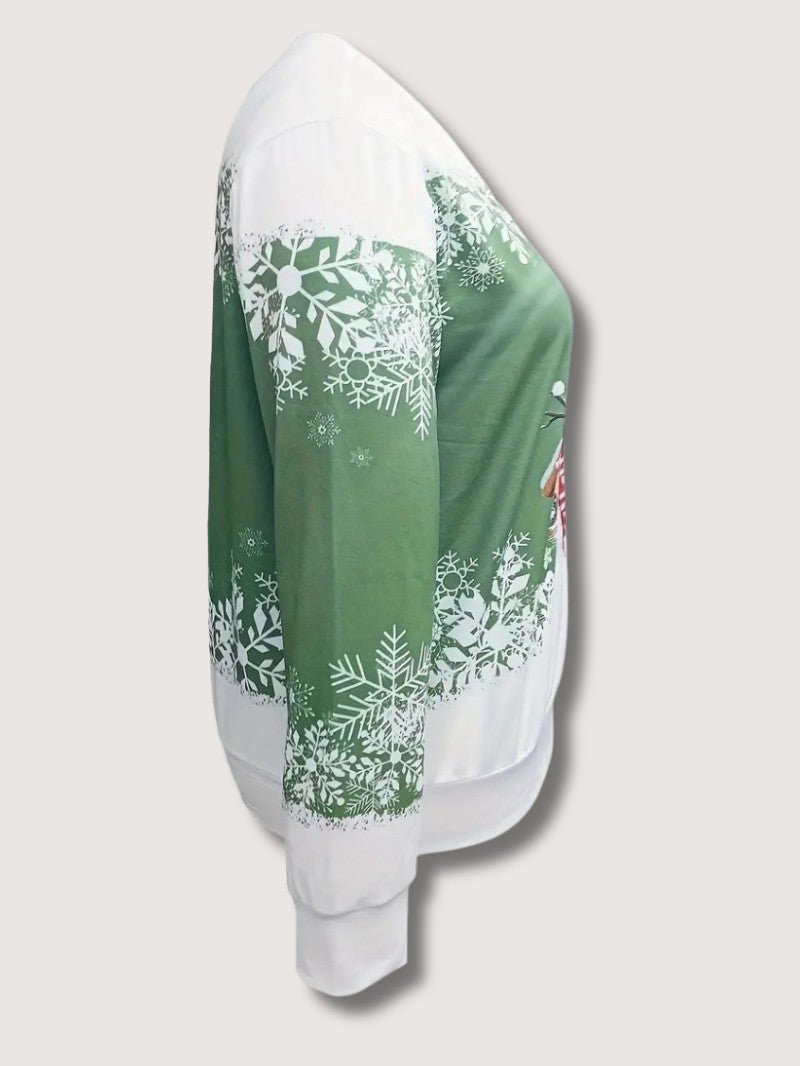 Women’s Snowman Christmas Jumper - Ladies Christmas Jumpers - Wild Eye Vision