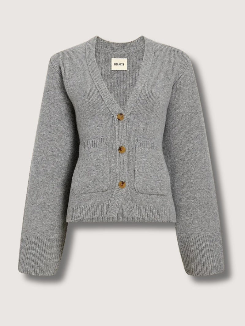 Women's V - Neck Button Cardigan - Women Cardigan - Wild Eye Vision