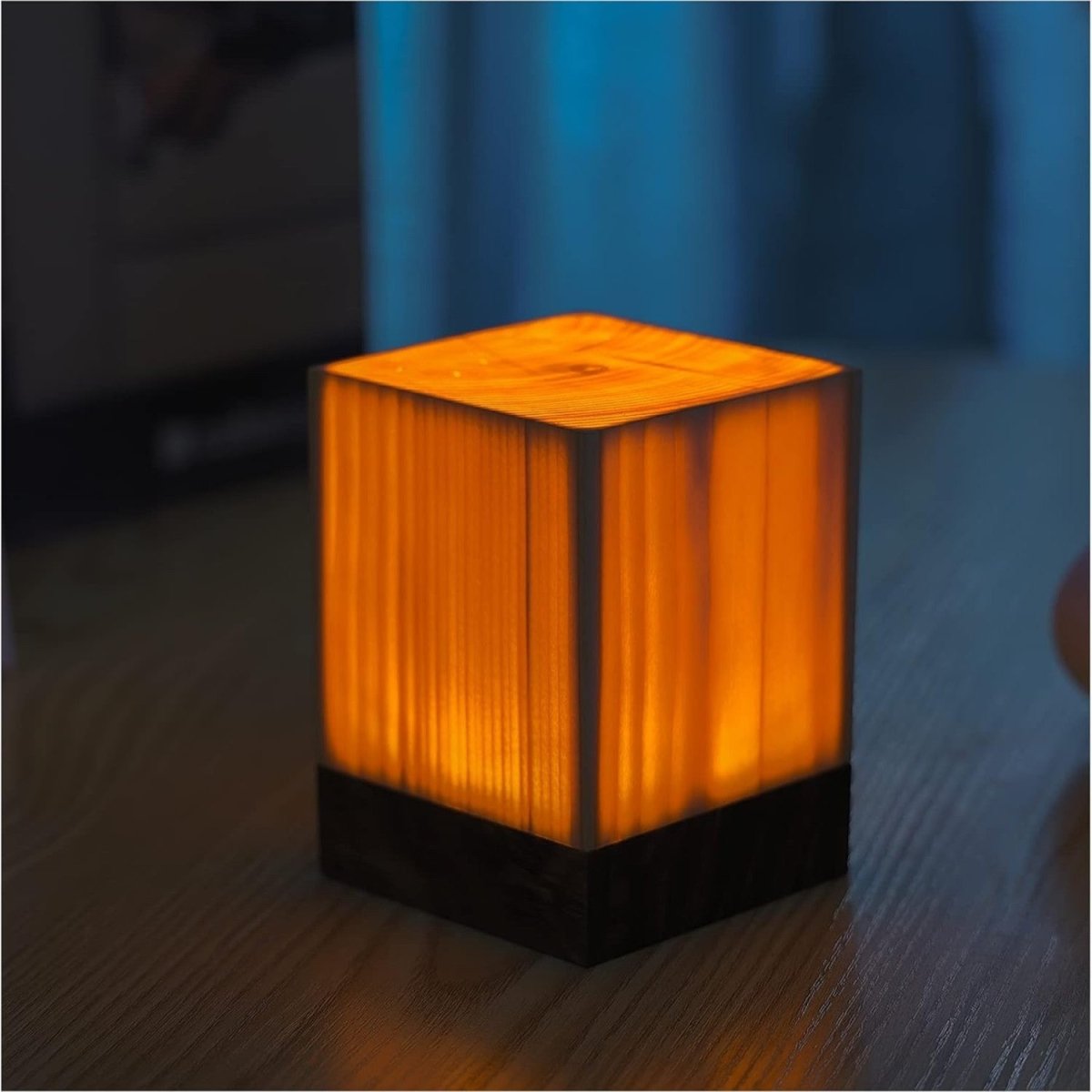 Wood Style LED Touch Table Lamp - Bedside Lamp - Wild Eye Vision