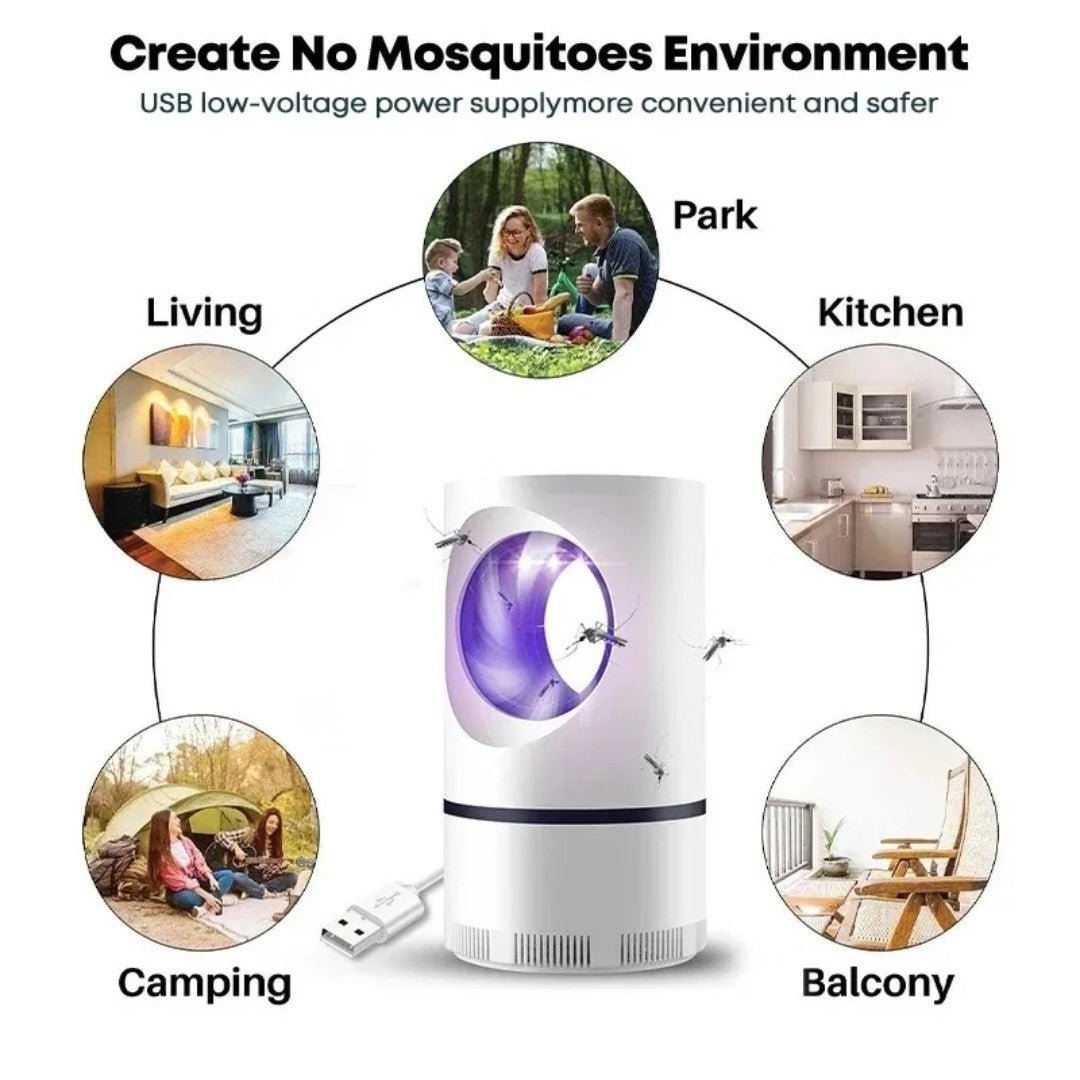 ZenoGuard – USB Mosquito Trap Lamp with Safe UV Technology - Wild Eye Vision
