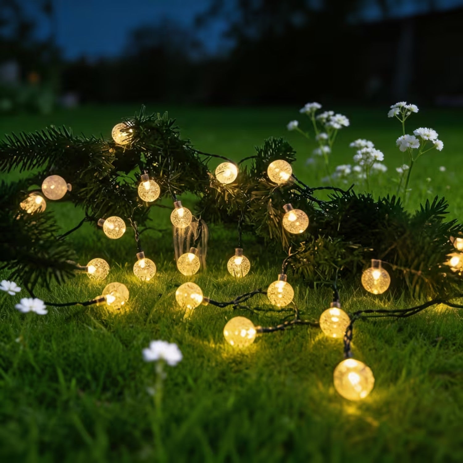 Solar Globe String Fairy Lights