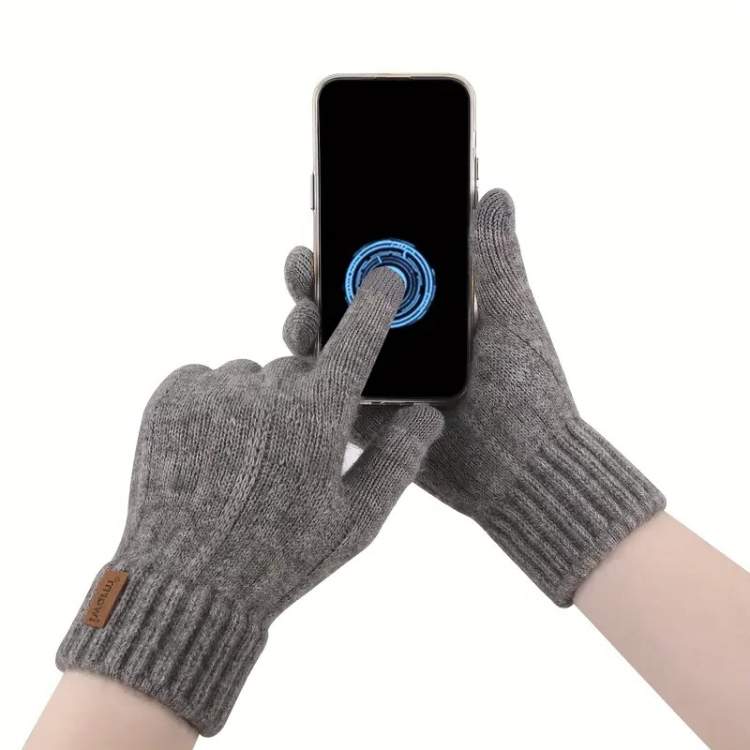 Stylish Alpaca Knit Gloves