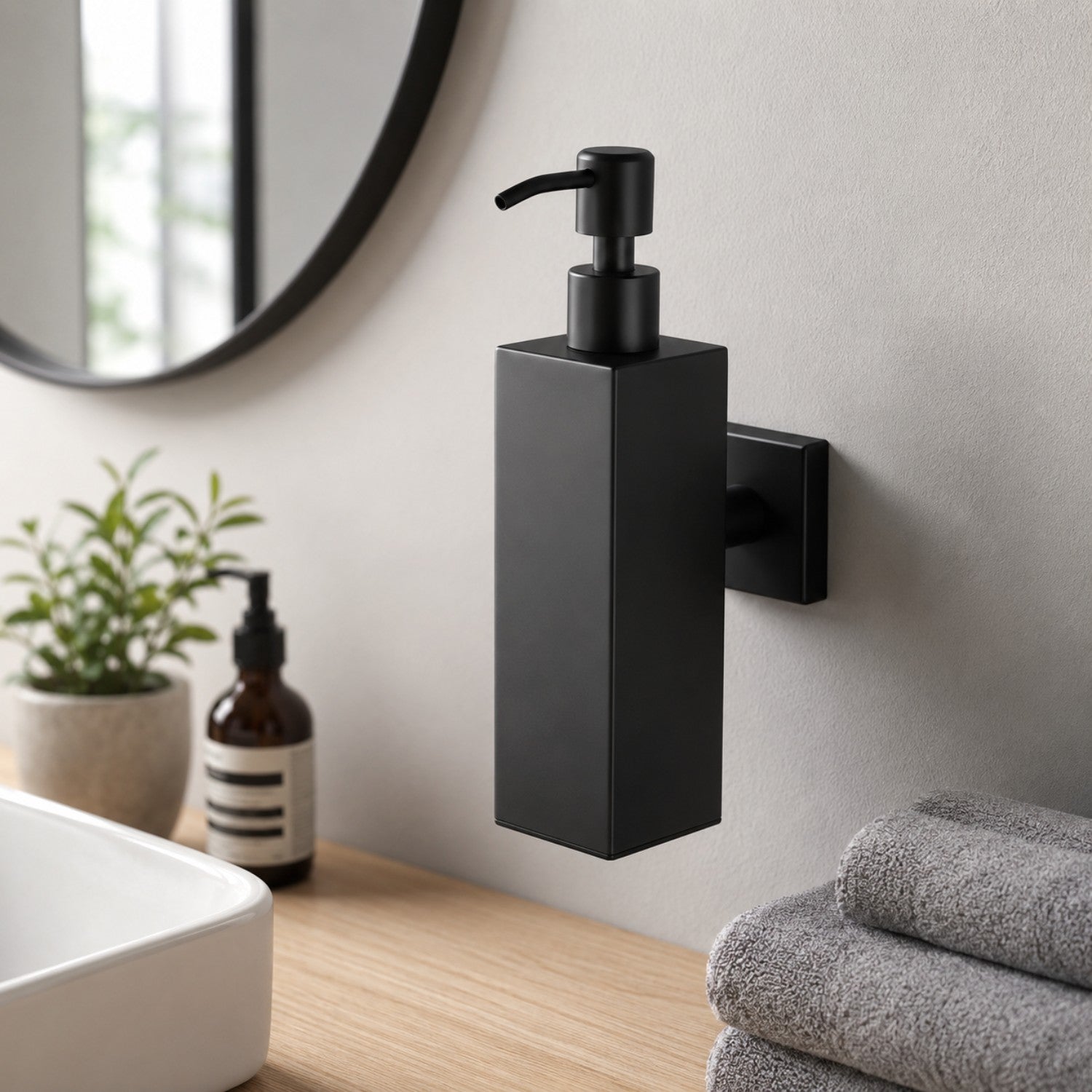 Wall Mounted Stainless Steel Dispenser