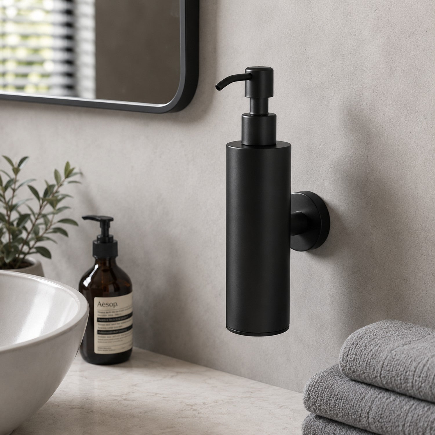 Wall Mounted Stainless Steel Dispenser