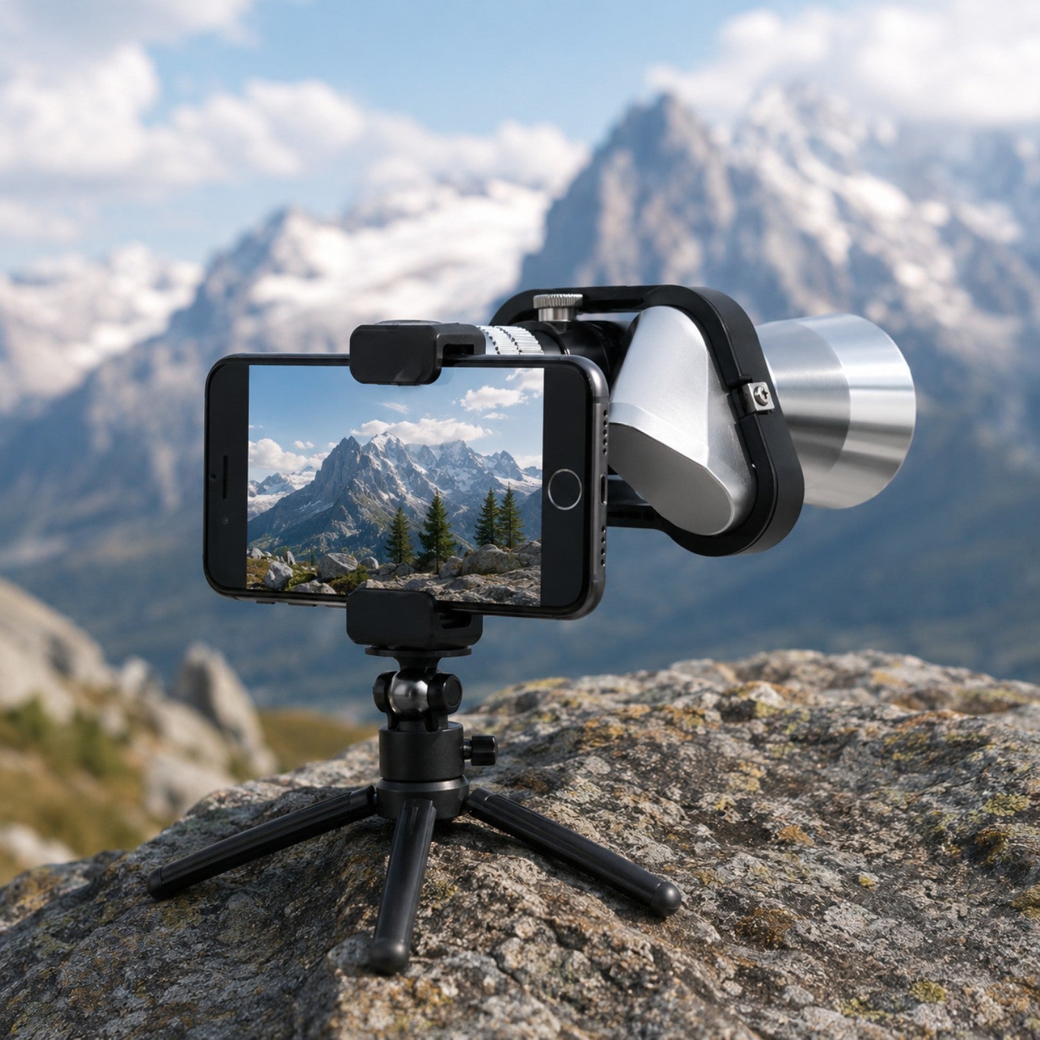 Compact Pocket Monocular Telescope
