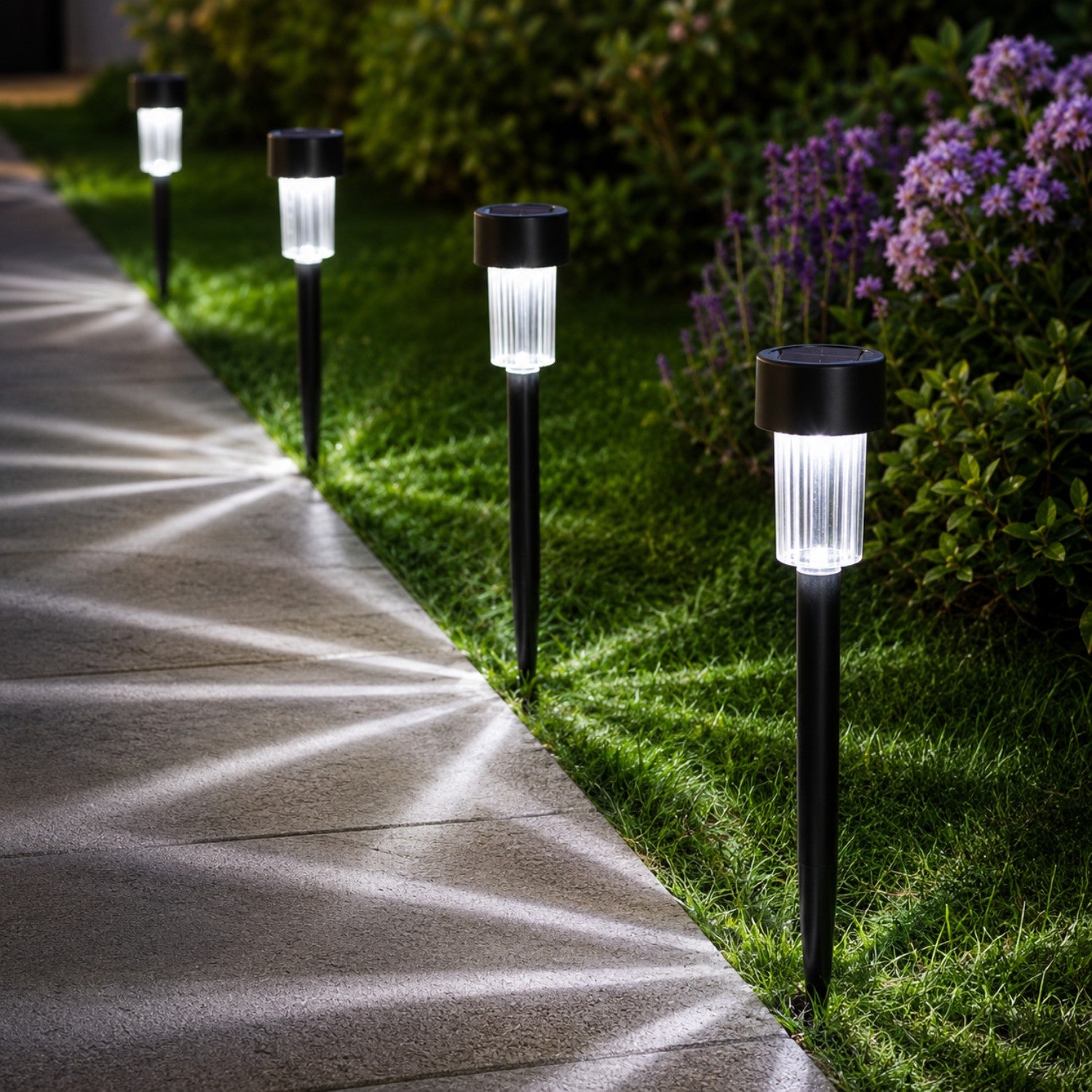 Solar LED Garden Path Lights